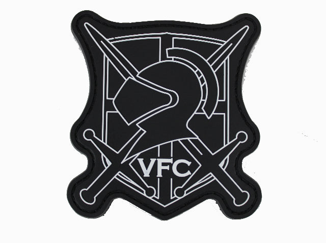 VFC Vega Force Company PVC Morale Patch - Black - Airsoft Patch