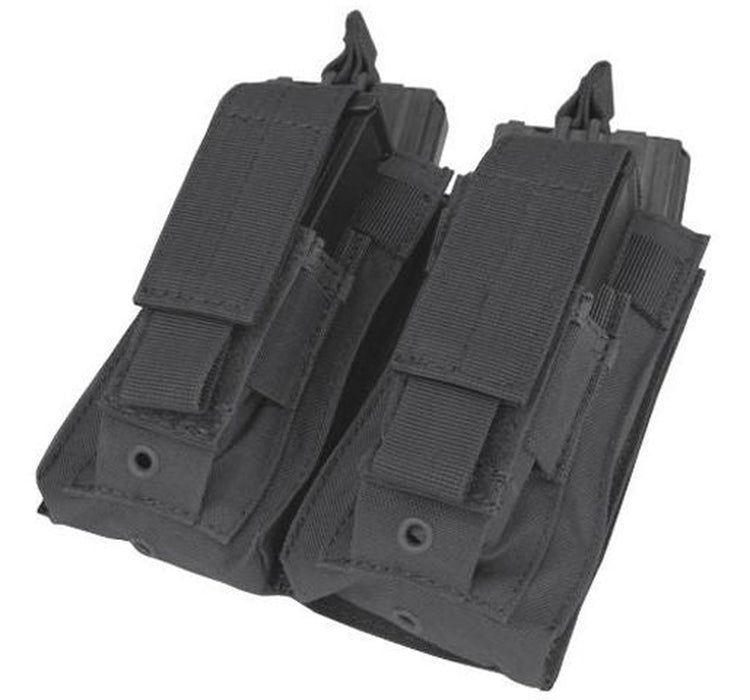 Condor Double 7.62 Kangaroo Magazine Pouch - Black - 191040-002 MOLLE