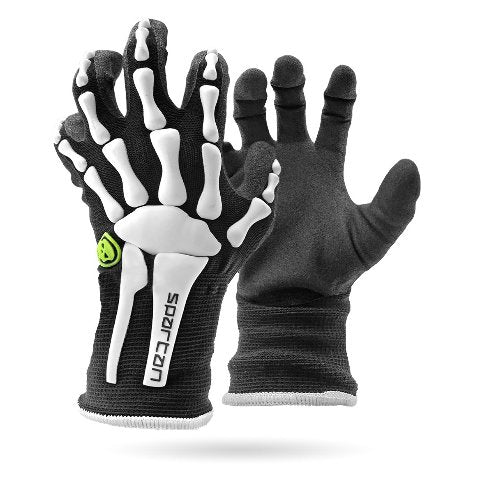 Infamous Paintball Spartan Skeleton Bones Gloves