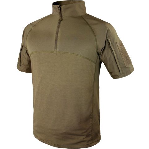 Condor Short Sleeve Combat Shirt - Tan - Small - 101144-003-S
