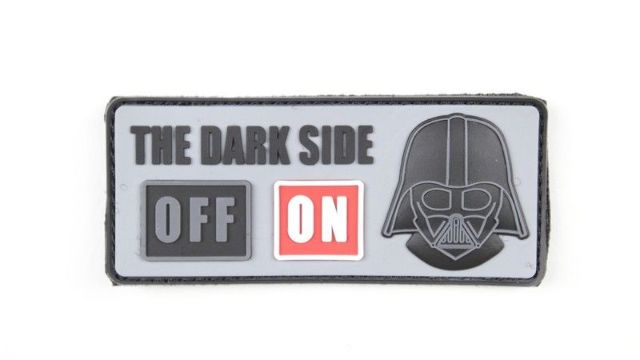 G-Force Darkside On/Off Patch - Grey