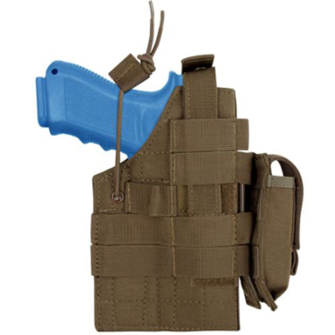 Condor H-Glock Ambidextrous Holster - Coyote - H-Glock -498 - MOLLE PALS