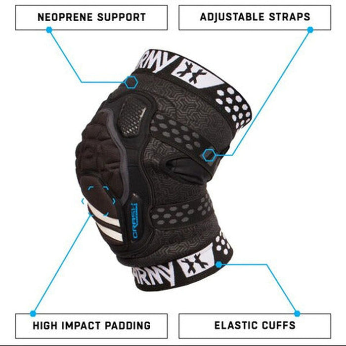 HK Army Paintball Crash CTX Knee Pads - XL