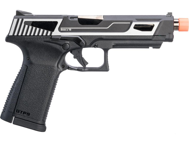 G&G GTP 9 MS Gas Blowback Airsoft Pistol - Silver