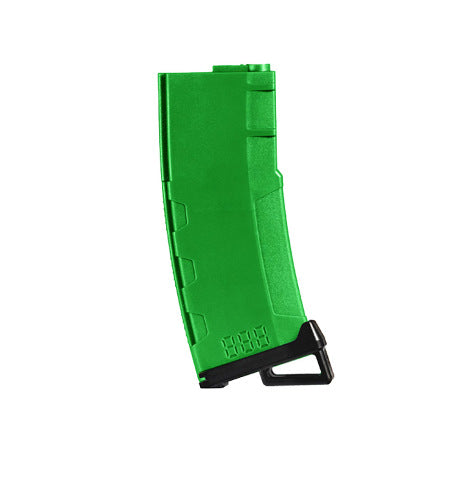 Lancer Tactical 130 Round High Speed Mid-Cap Airsoft Magazine Pack of 5 - Green
