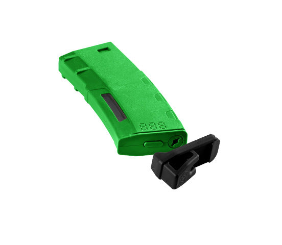 Lancer Tactical 130 Round High Speed Mid-Cap Airsoft Magazine Pack of 5 - Green