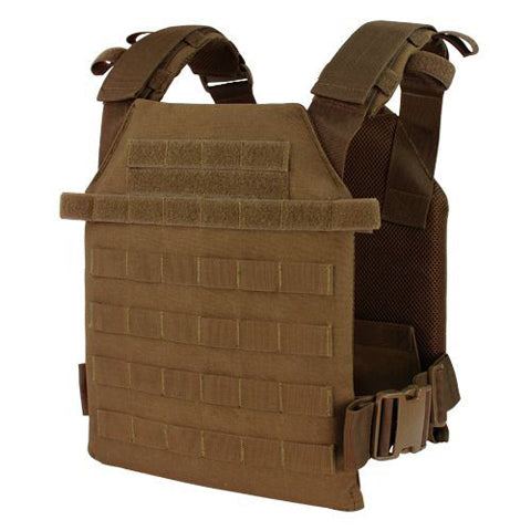 Condor Sentry Plate Carrier - 201042-498 - Coyote - MOLLE PALS