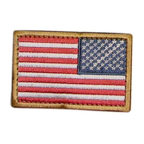 Condor Reverse US Flag Morale Patch - RWB - 230-004REV - Hook Back