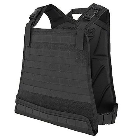 Condor Compact Plate Carrier - Black - CPC-002 MOLLE