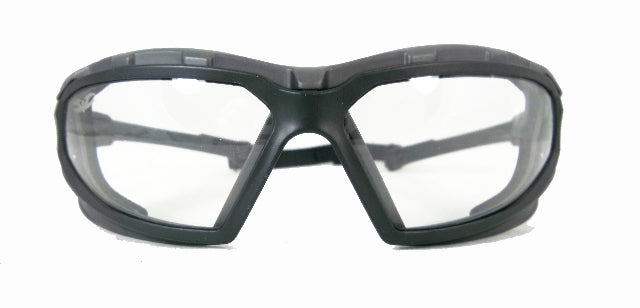 Valken Tactical Echo Airsoft Goggle Black with Clear Lens Anti Fog Lens