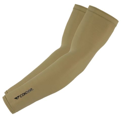 Condor Compression Arm Sleeves - Tan - Medium - 221110-003-M