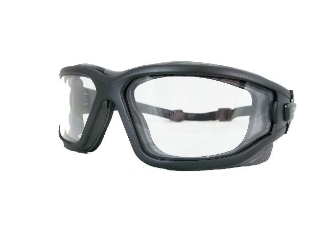 Valken Tactical Zulu Airsoft Goggle Black with Clear Lens Dual Pane