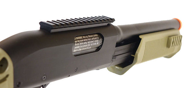 Umarex Tactical Force Tri Shot Airsoft Shotgun - Black/Tan- 2278994