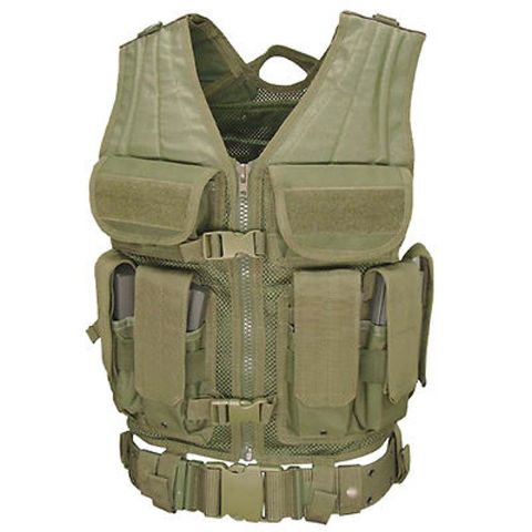 Condor Elite Tactical Vest Olive Green OD ETV-001 MOLLE PALS