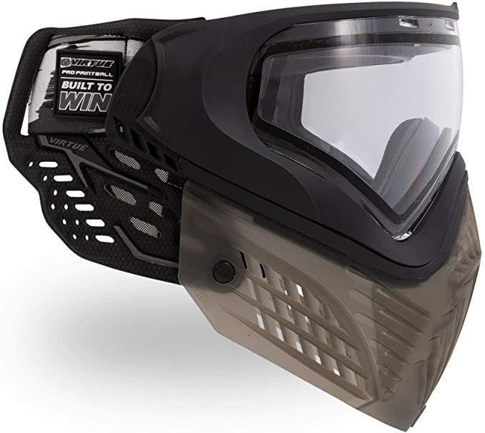 Virtue VIO Extend II Paintball Goggle Mask - Black / Clear