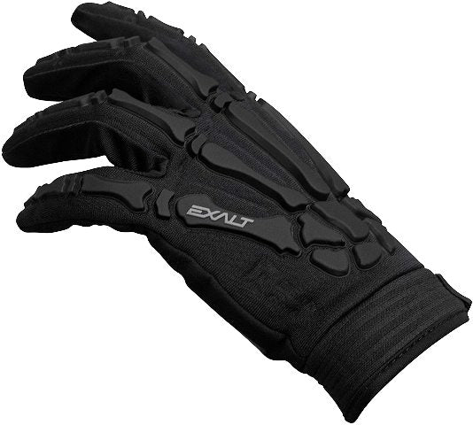 Exalt Paintball Death Grip Full Finger Gloves - Black