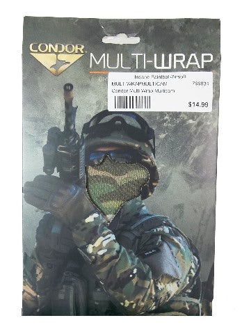 Condor Multi Wrap Face Wrap Multicam 212-008