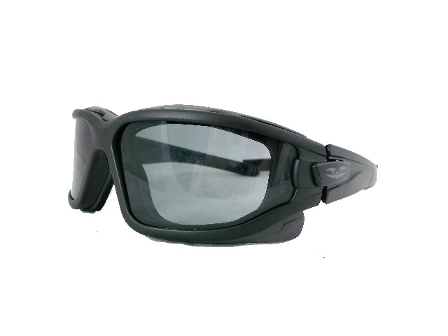 Valken Tactical Zulu Airsoft Goggle Black with Smoke Thermal Lens
