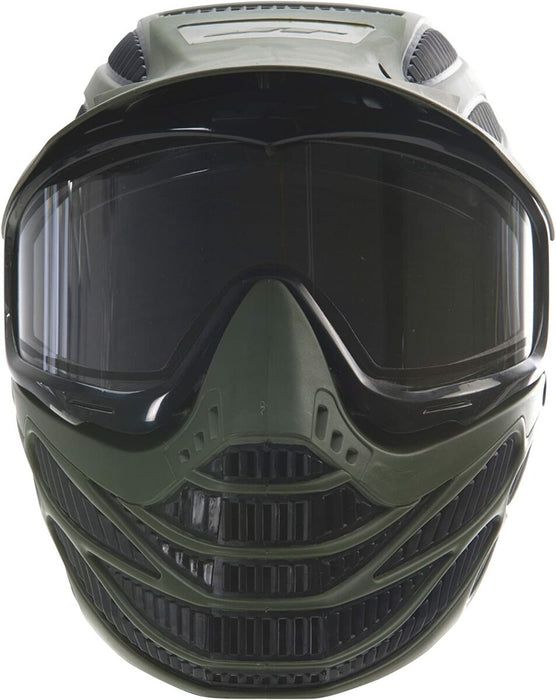 JT Flex 8 Headshield Paintball Mask Full Coverage Thermal - Olive