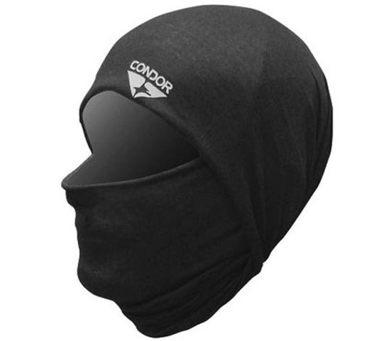 Condor Multi Wrap Face Wrap - Black 212-002