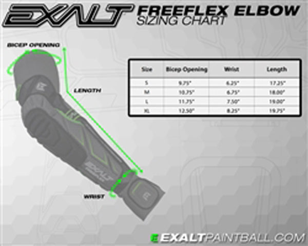 Exalt Paintball Freeflex Elbow Pads