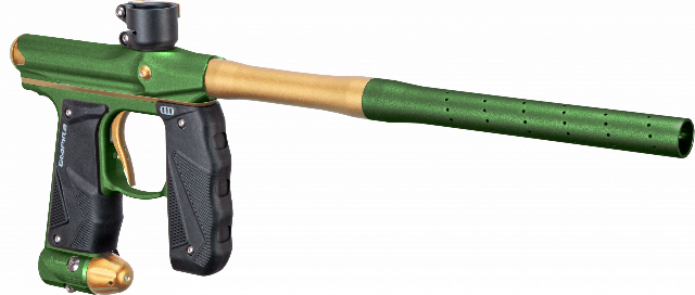 Empire Mini GS Paintball Gun w/ 2 Piece Barrel - Dust Olive / Dust Tan