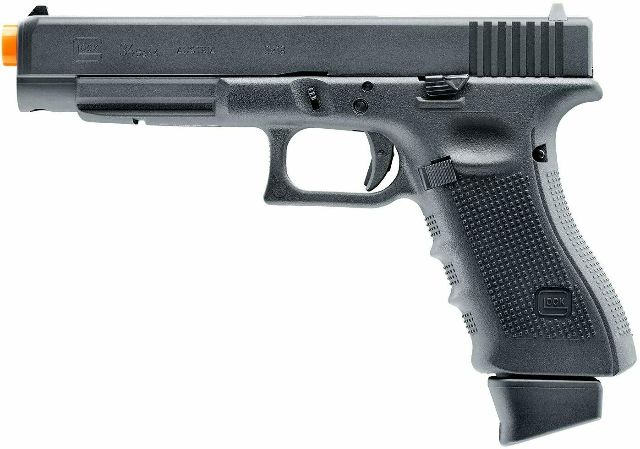 Umarex Glock 34 Deluxe Co2 Airsoft Pistol - Black - Officially Licensed