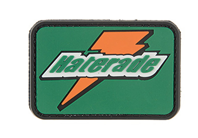 G-Force Haterade Morale Patch - Green - Hook and Loop Back