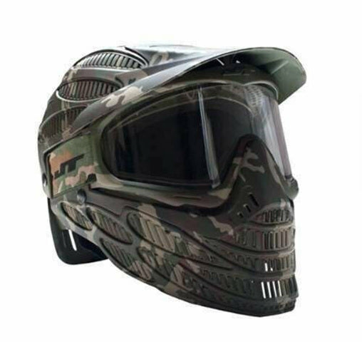 JT Flex 8 Headshield Full Coverage Paintball Mask - Thermal - Camo