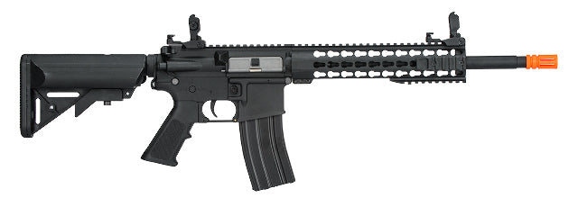 Lancer Tactical G2 M4 KEYMOD 10" AEG Airsoft Gun with Battery & Charger - Black